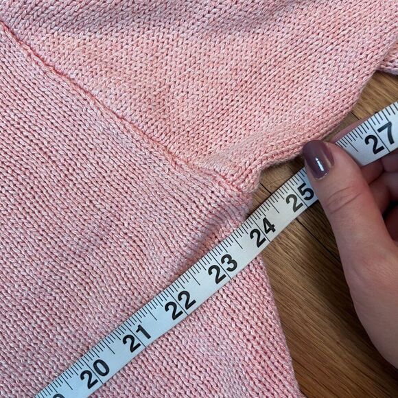 SOMETHING NAVY Subtle Sheen Sweater in Pink Gem Size L - Picture 4 of 6